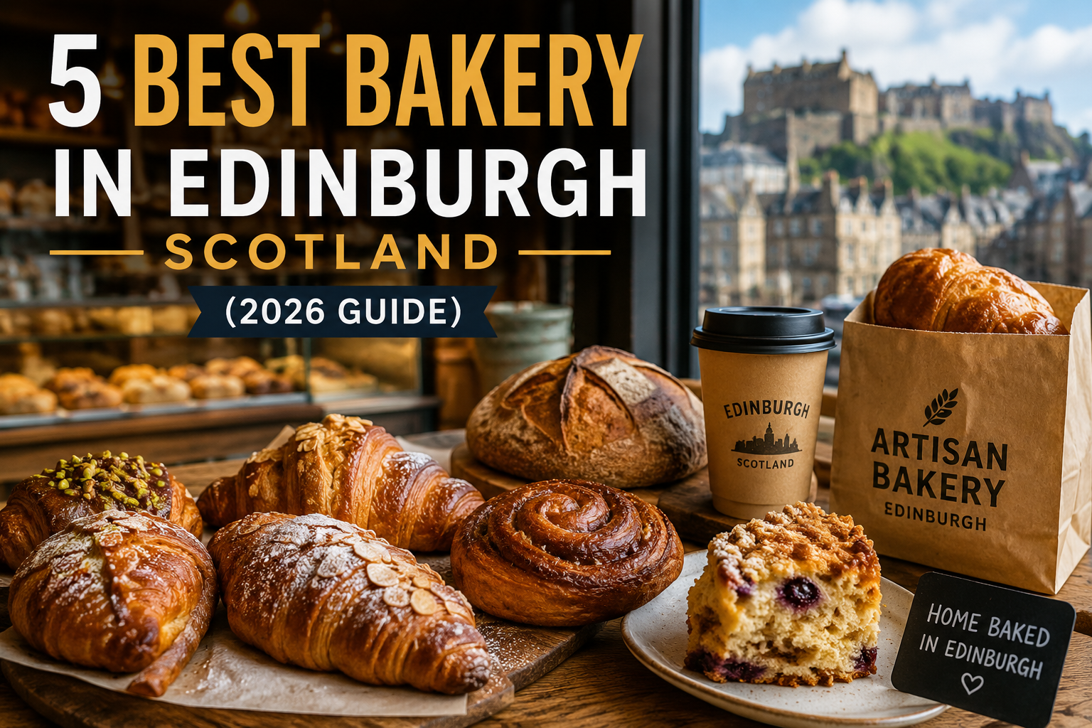 Best Bakery in Edinburgh Scotland
