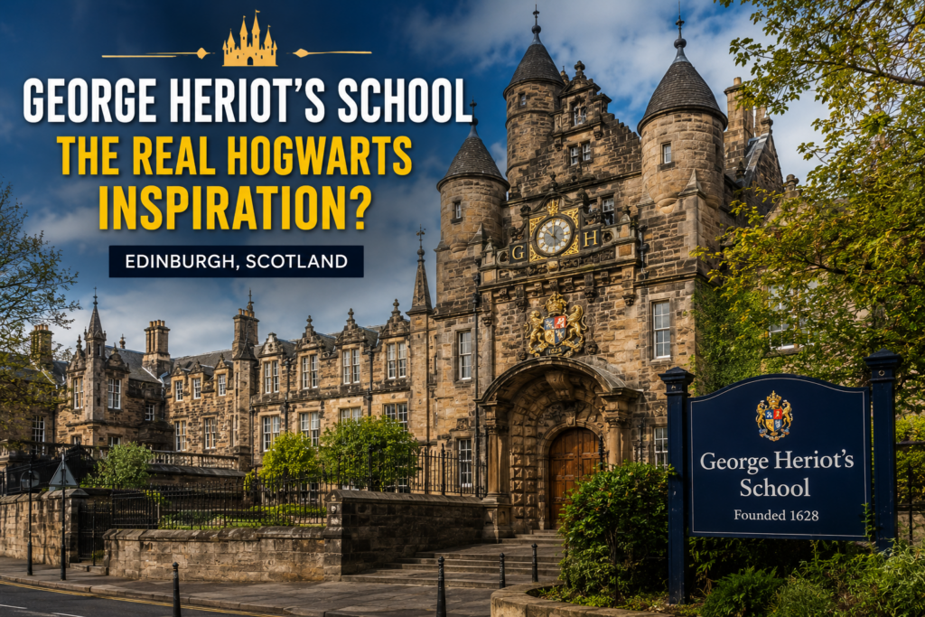 4. George Heriot’s School – The Real Hogwarts Inspiration?