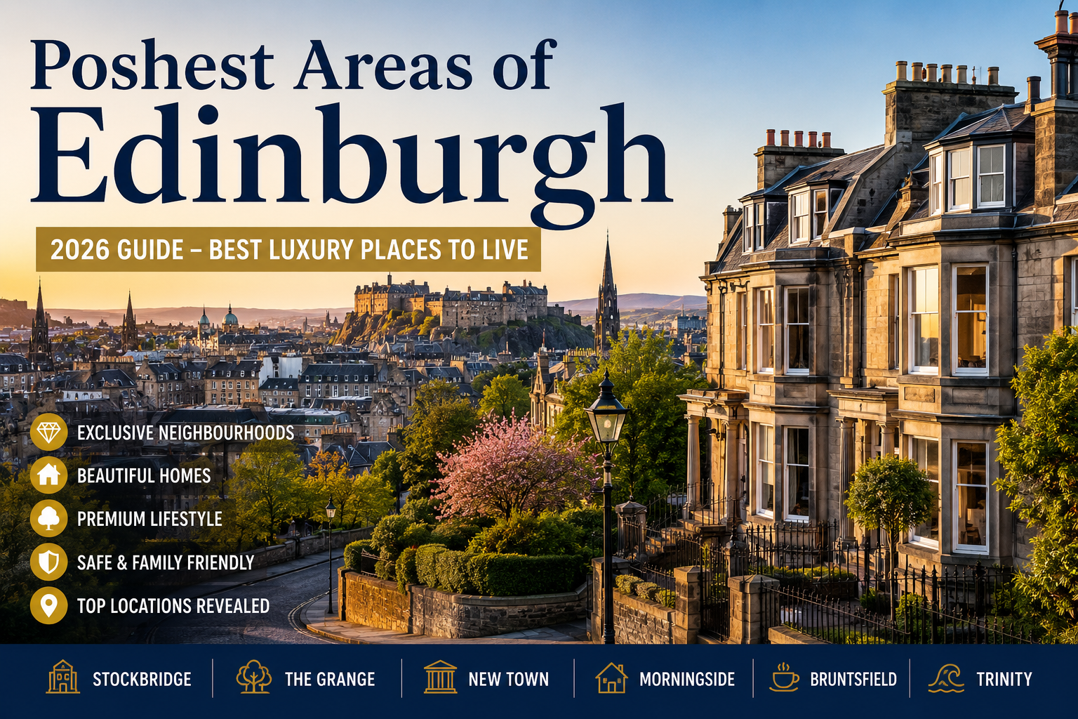 Poshest Areas of Edinburgh