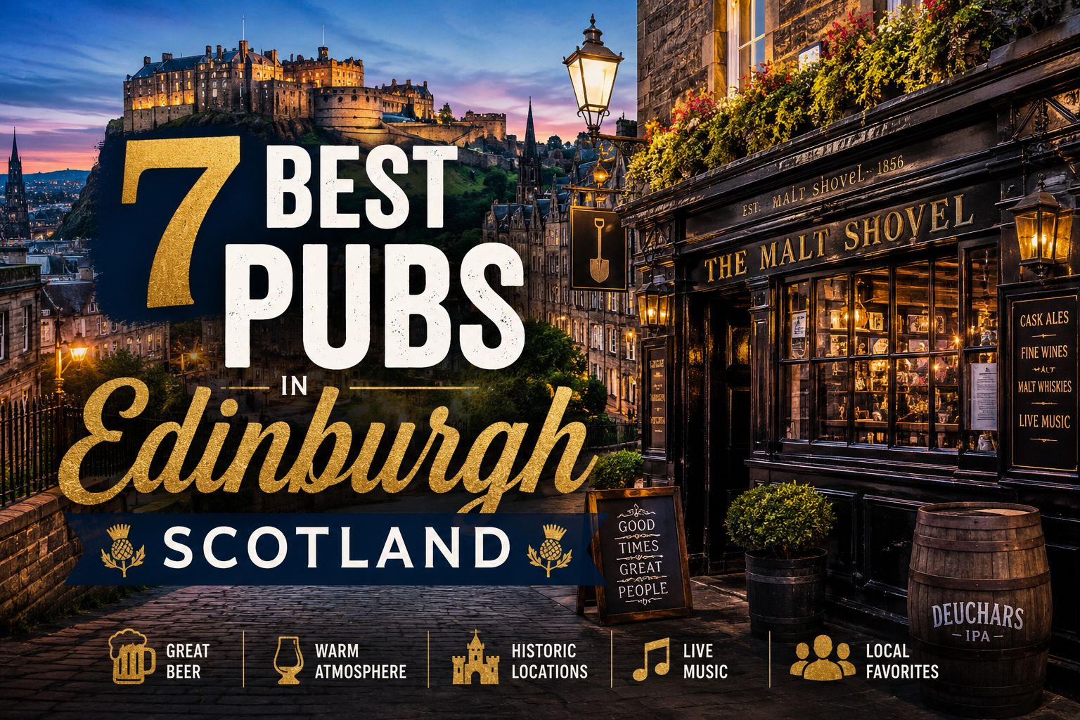 best pubs in edinburgh scotland
